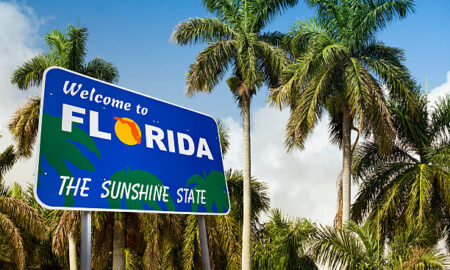 welcome to Florida sign