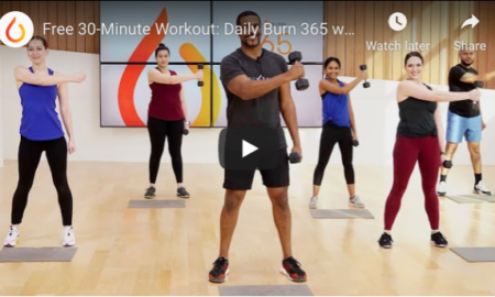 Free 30 min workout with Daily Burn