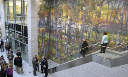 Mixed-use office and retail spaces